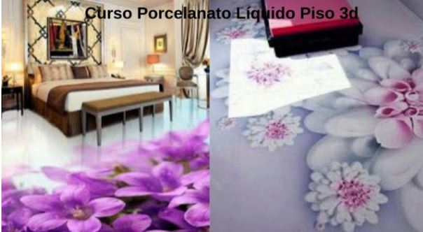 # CURSO PORCELANATO LÍQUIDO 3D - Que aprender a fazer?